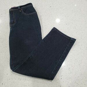 Gloria Vanderbuilt Jeans Womens Size 8P Blue Cotton Blend Denim EXCELLENT!